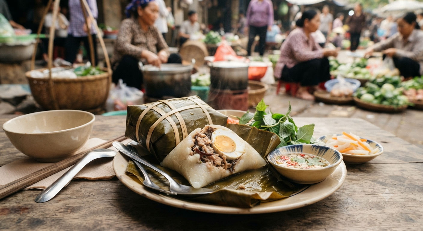 Bánh giò 1 trứng: Sự lựa chọn cân bằng cho bữa ăn năng động